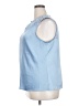 Halogen 100% Polyester Blue Sleeveless Blouse Size XXL - photo 5