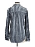 Maurices Metallic Gray Long Sleeve Blouse Size M - photo 2