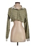 Adika Green Long Sleeve Blouse Size S - photo 1