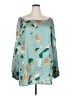DIARRABLU 100% Polyester Teal 3/4 Sleeve Blouse Size 2XL - photo 1