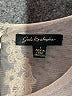 Jodi Kristopher 100% Polyester Tan Cocktail Dress Size 1 - photo 7