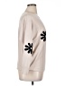 Aaeda Floral Tan Pullover Sweater Size XL - photo 4