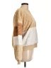 Chance or Fate 100% Polyester Color Block Tan Pullover Sweater Size L - photo 4