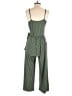 Kaileigh 100% Polyester Stripes Green Jumpsuit Size S - photo 2