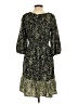 Knox Rose 100% Rayon Paisley Black Casual Dress Size XS - photo 2