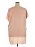 Sejour 100% Polyester Pink Short Sleeve Blouse Size 2X - photo 2