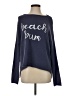 Mia + Tess Blue Pullover Sweater Size S - photo 1