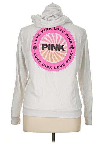 Victoria's Secret Pink Zip Up Hoodie (view 2)