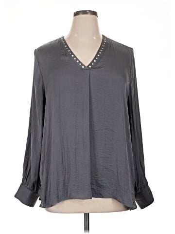 Carmen Carmen Marc Valvo Long Sleeve Blouse (view 1)