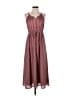 Universal Thread 100% Polyester Hearts Burgundy Casual Dress Size S - photo 1