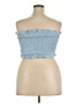 Unbranded Blue Sleeveless Blouse Size XXL - photo 2