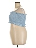 Unbranded Blue Sleeveless Blouse Size XXL - photo 5