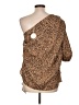 Oddi Brown 3/4 Sleeve Blouse Size L - photo 2