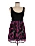 Twenty One 100% Polyester Hearts Black Cocktail Dress Size M - photo 1