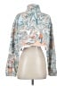 FP Movement 100% Cotton Print Blue Jacket Size XS - photo 2