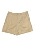 White Stag Solid Tan Khaki Shorts Size 18 - photo 1