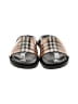 Burberry Plaid Brown Slide Sandals Size EU 37 1/2 - photo 2