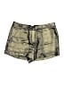 BCBGMAXAZRIA 100% Polyester Metallic Gold Shorts Size S - photo 1