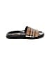 Burberry Plaid Brown Slide Sandals Size EU 37 1/2 - photo 1