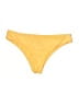 Unbranded Solid Yellow Orange Swimsuit Bottoms Size M - photo 1