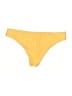 Unbranded Solid Yellow Orange Swimsuit Bottoms Size M - photo 2