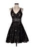 Xscape Black Cocktail Dress Size 4 - photo 1