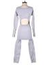 FP Movement Solid Gray Jumpsuit Size Med - Lg - photo 2