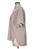 Uniqlo 100% Polyester Gray Short Sleeve Blouse Size XL - photo 5