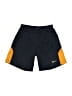 Nike 100% Polyester Color Block Blue Athletic Shorts Size 3T - photo 1