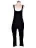 VICI 100% Rayon Solid Black Jumpsuit Size M - photo 1