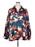 Unbranded 100% Polyester Blue 3/4 Sleeve Blouse Size 3X - photo 1