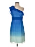Gianni Bini 100% Polyester Blue Cocktail Dress Size 4 - photo 1