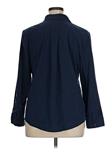 Chico's 3/4 Sleeve Button-Down Shirt (view 2)