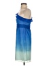 Gianni Bini 100% Polyester Blue Cocktail Dress Size 4 - photo 5