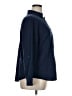 Chico's Solid Blue 3/4 Sleeve Button-Down Shirt Size XL (3) - photo 4