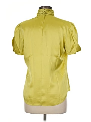 Cinq à Sept Short Sleeve Silk Top (view 2)