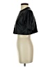 Noli Metallic Black Short Sleeve Turtleneck Size S - photo 5