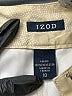 IZOD 100% Polyester Paisley Yellow Tan Skort Size 10 - photo 3
