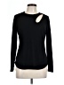 Chenault Black Long Sleeve Top Size L - photo 1