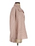 Zara Stripes Tan Long Sleeve Blouse Size S - photo 4