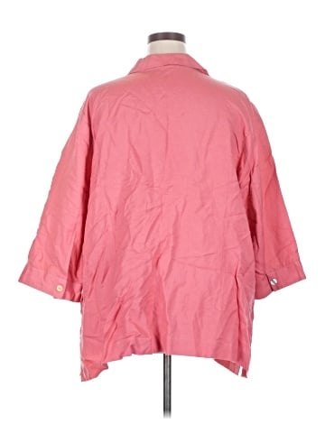 Avenue 3/4 Sleeve Button-Down Shirt (view 2)