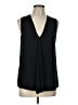 Theory 100% Silk Black Sleeveless Silk Top Size L - photo 1