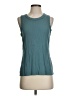Halogen Teal Sleeveless T-Shirt Size 1 - photo 1