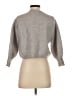 LA MAILLE SEZANE Paris Gray Pullover Sweater Size S - photo 2