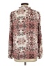 Paraphrase Paisley Pink Long Sleeve Blouse Size L - photo 2