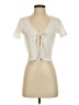 Romwe Ivory Cardigan Size 4 - photo 1