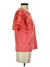 Self Contrast 100% Cotton Pink Short Sleeve Top Size S - photo 4