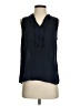 41Hawthorn 100% Polyester Blue Sleeveless Blouse Size S - photo 1