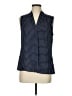 Banana Republic 100% Polyester Polka Dots Blue Sleeveless Blouse Size 8 - photo 1