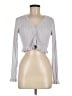 Threadbare Gray Cardigan Size 8 - photo 1